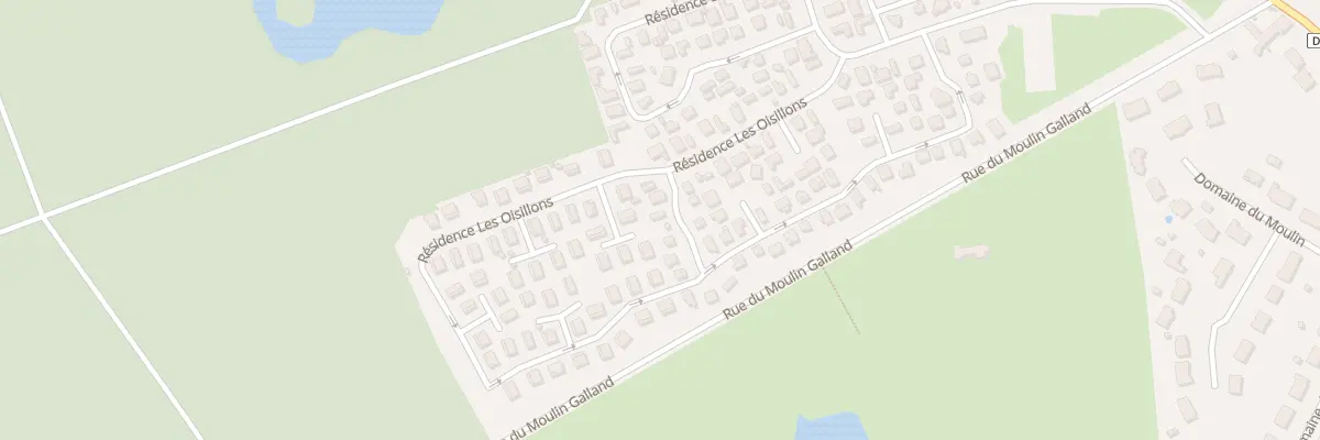 Plan du 244 Res Les Oisillons Rue Moulin G à Rang-du-Fliers