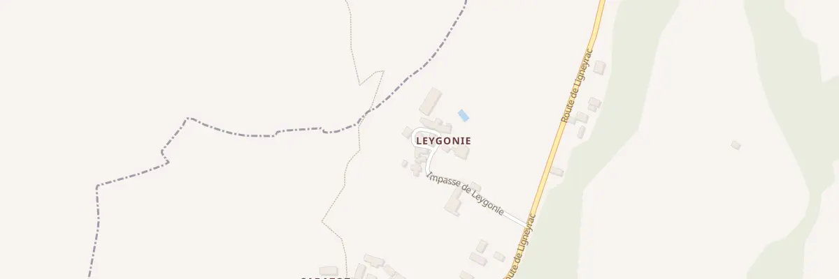 Plan du 5031 Leygonie à Ligneyrac
