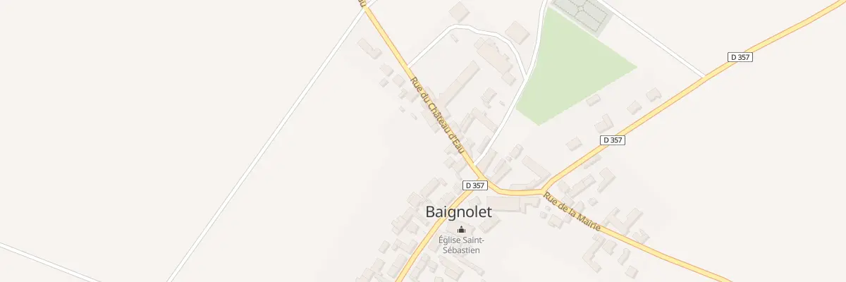 Plan du 7 Rue du Chateau d’Eau Baignolet à Éole-en-Beauce