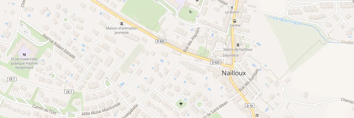Plan du 2 Rte d’Auterive à Nailloux