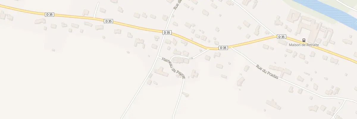 Plan du 12 Ham de Peyret à Calmont