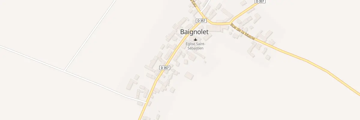 Plan du 11 Rue de l’Eglise A Baignolet à Éole-en-Beauce