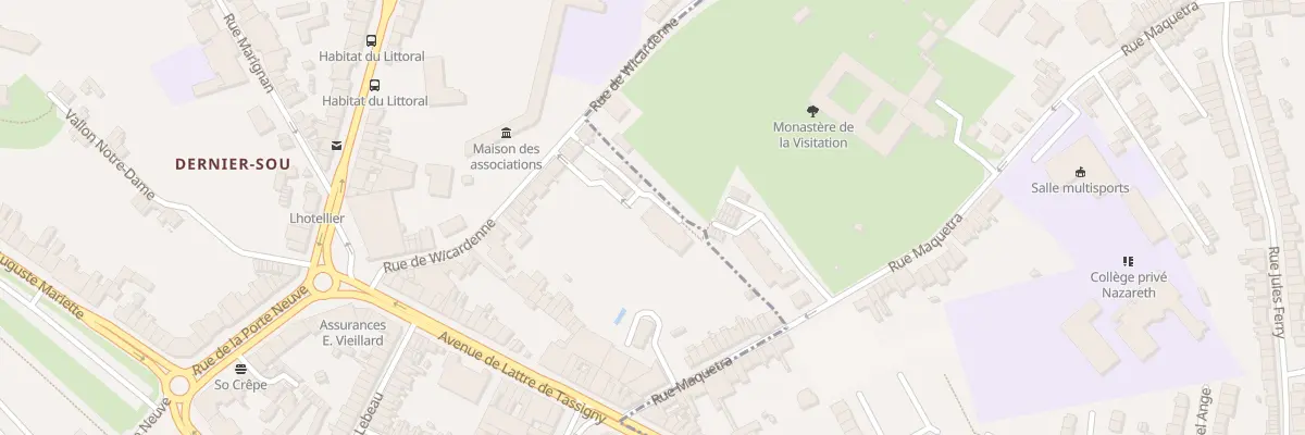 Plan du 54 Rue de Wicardenne à Saint-Martin-Boulogne