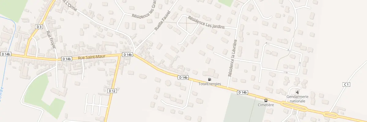 Plan du 97 Rue Saint Maur à Étrépagny