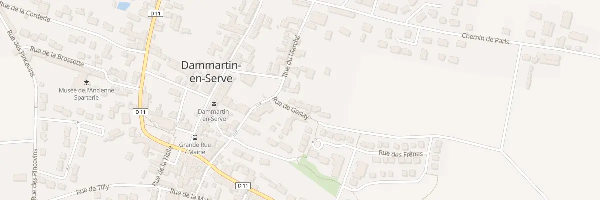Plan du 5 Rue de Geslay à Dammartin-en-Serve