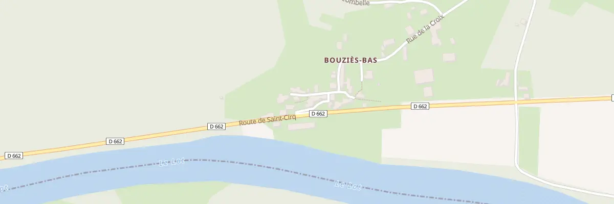 Plan du 5232 Bouzies Bas à Saint Géry-Vers