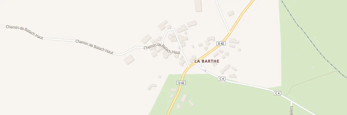 Plan du 5013 Labarthe à Belmont-Sainte-Foi