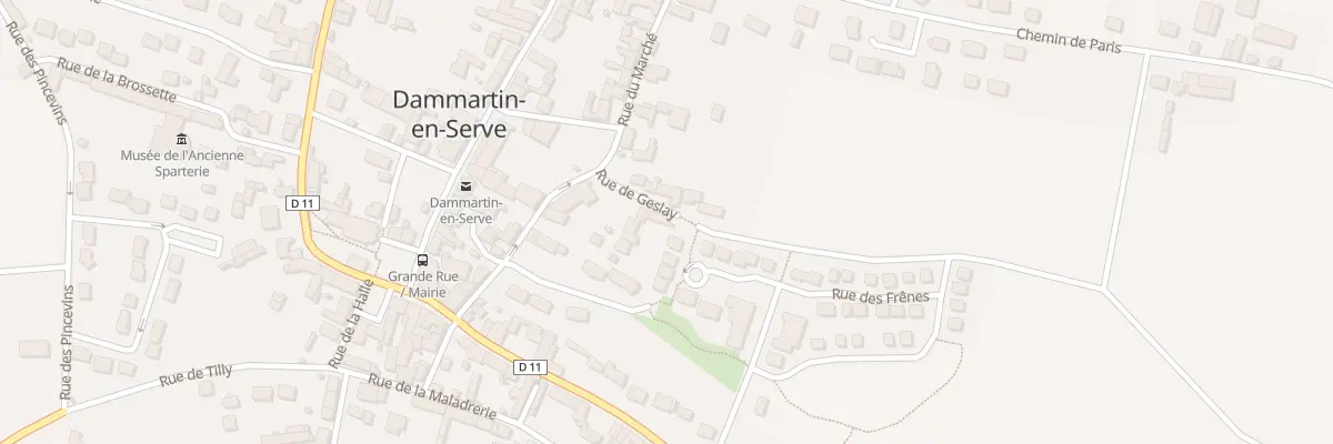 Plan du 6 Rue de Geslay à Dammartin-en-Serve