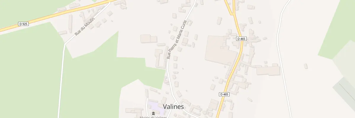 Plan du 16 Rue Pierre et Marie Curie à Valines