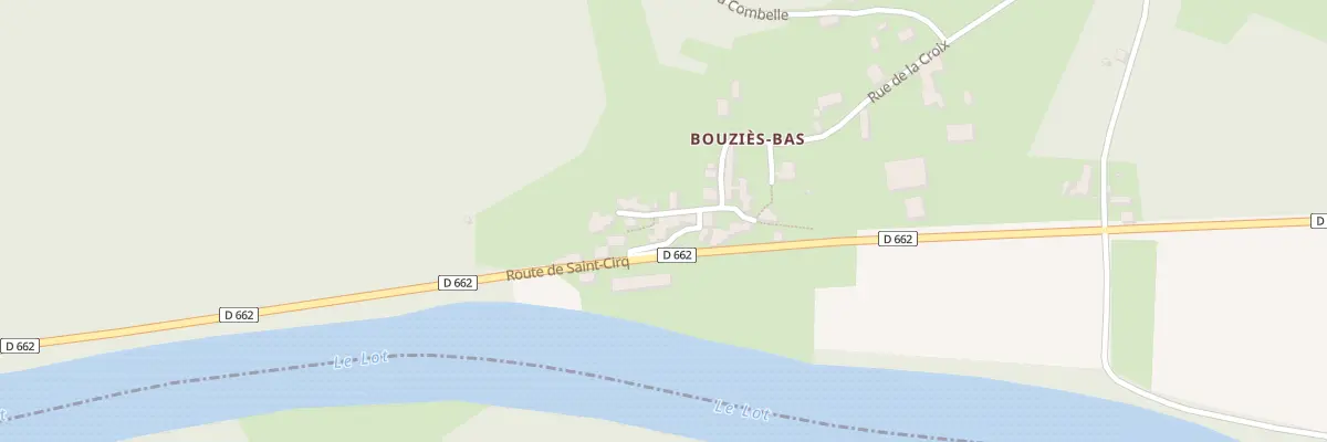 Plan du 5188 Bouzies Bas à Saint Géry-Vers