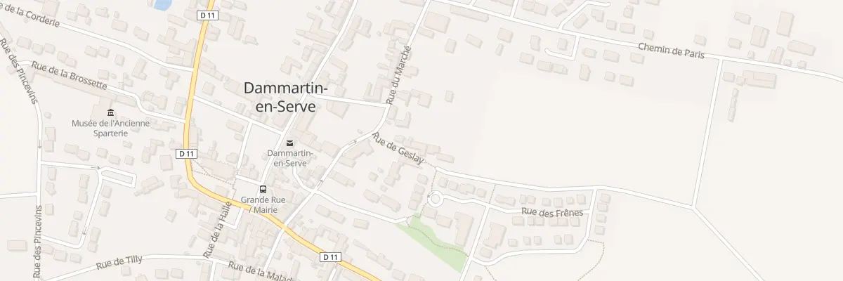 Plan du 7 Rue de Geslay à Dammartin-en-Serve