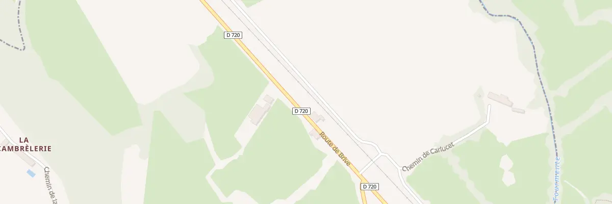 Plan du 1930 Rte de Brive au Vignon-en-Quercy