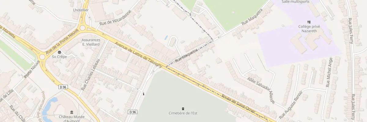 Plan du 10 Rue de Maquetra à Saint-Martin-Boulogne