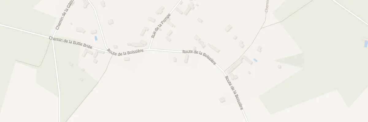 Plan du 10 Rte de la Boissière à La Hauteville