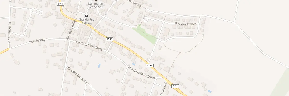 Plan du 27 Rue de la Vaucouleurs à Dammartin-en-Serve