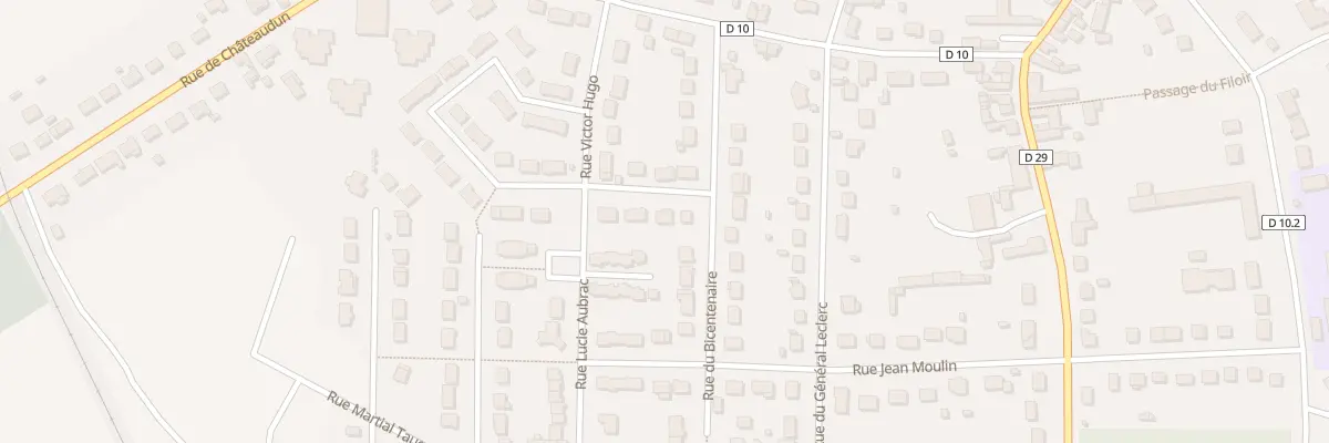 Plan du 13 Rue du Bicentenaire aux Villages Vovéens