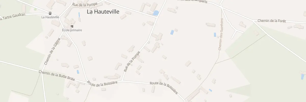 Plan du 9 Rue de la Pompe à La Hauteville