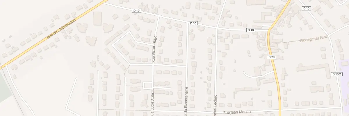 Plan du 11 Rue du Bicentenaire aux Villages Vovéens