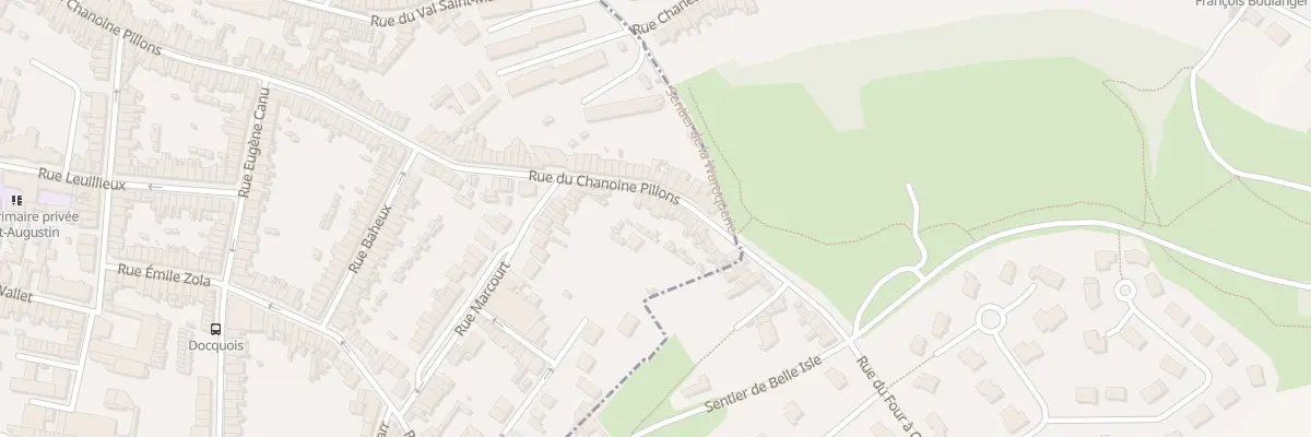Plan du 162 Rue du Chanoine Pillons à Boulogne-sur-Mer