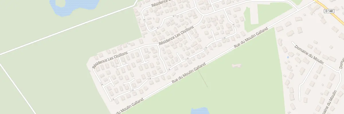 Plan du 261 Res Les Oisillons Rue Moulin G à Rang-du-Fliers