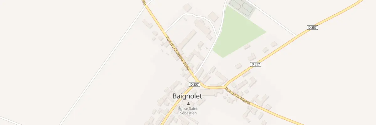 Plan du 6 Rue du Chateau d’Eau Baignolet à Éole-en-Beauce