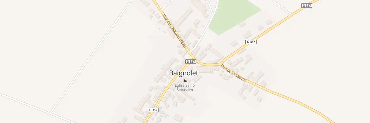 Plan du 2 Rue de l’Eglise A Baignolet à Éole-en-Beauce