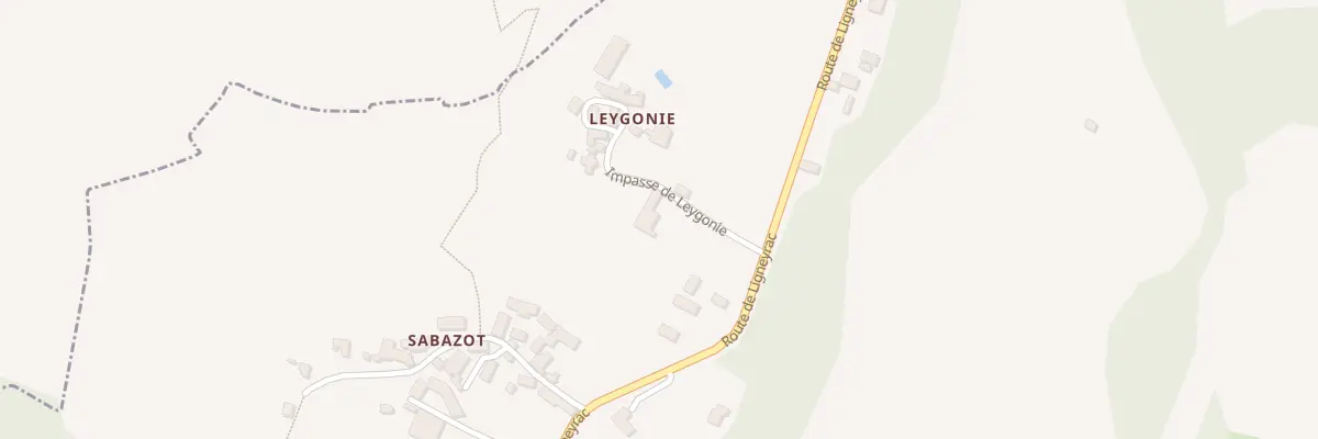 Plan du 5029 Leygonie à Ligneyrac