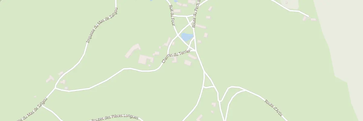 Plan du 5090 Pieces Longues à Sénaillac-Lauzès