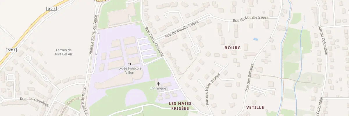 Plan du 10 Rue Pierre Couverte à Beaugency