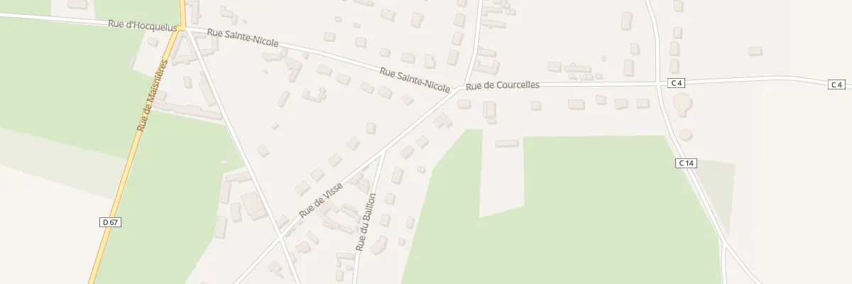 Plan du 373 Rue de Visse à Aigneville