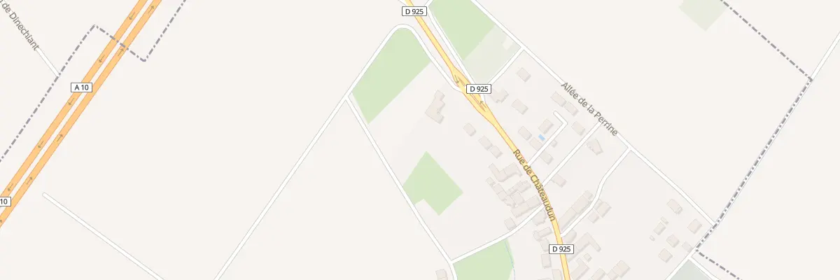 Plan du 231 Rue de Chateaudun à Beaugency