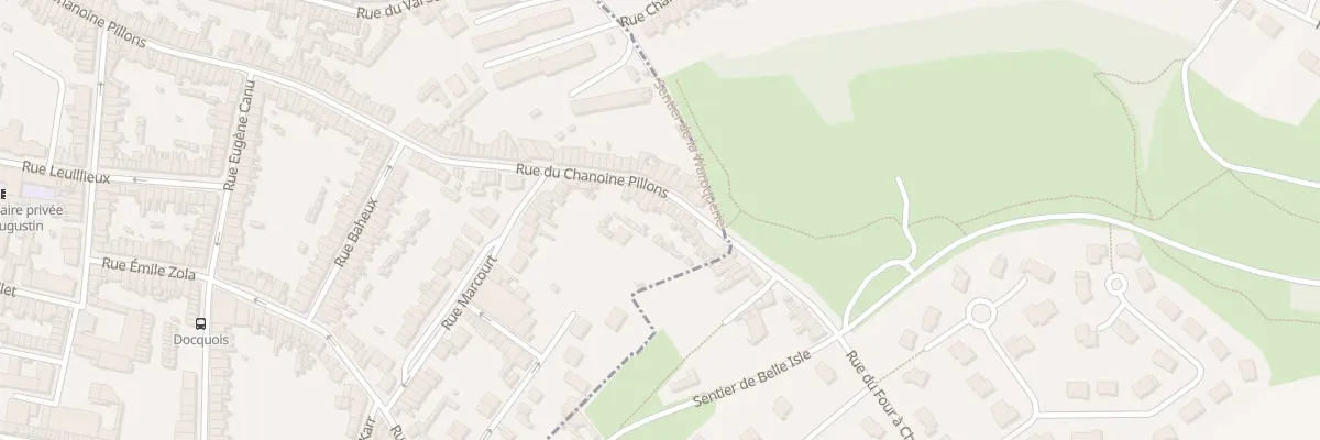 Plan du 168 Rue du Chanoine Pillons à Boulogne-sur-Mer