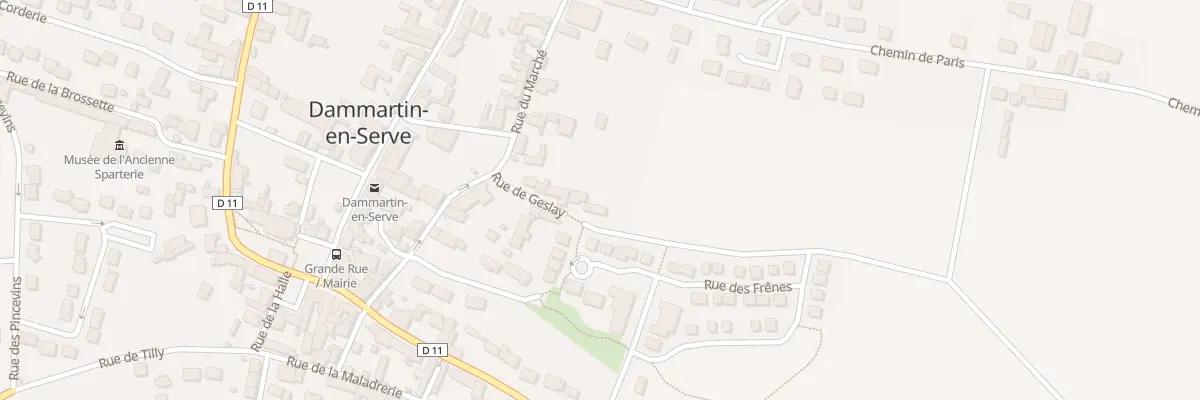 Plan du 9 Rue de Geslay à Dammartin-en-Serve