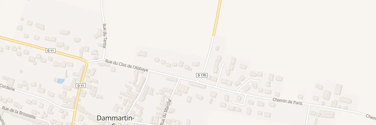 Plan du 15 Rue du Clos de l’Abbaye à Dammartin-en-Serve