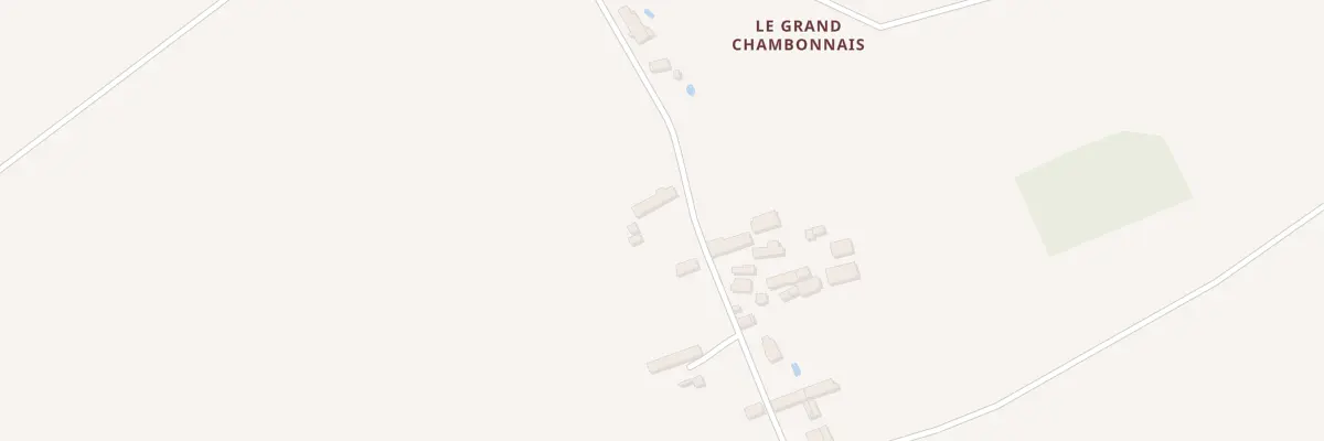 Plan du 14 Le Grand Chambonnais à Poulaines