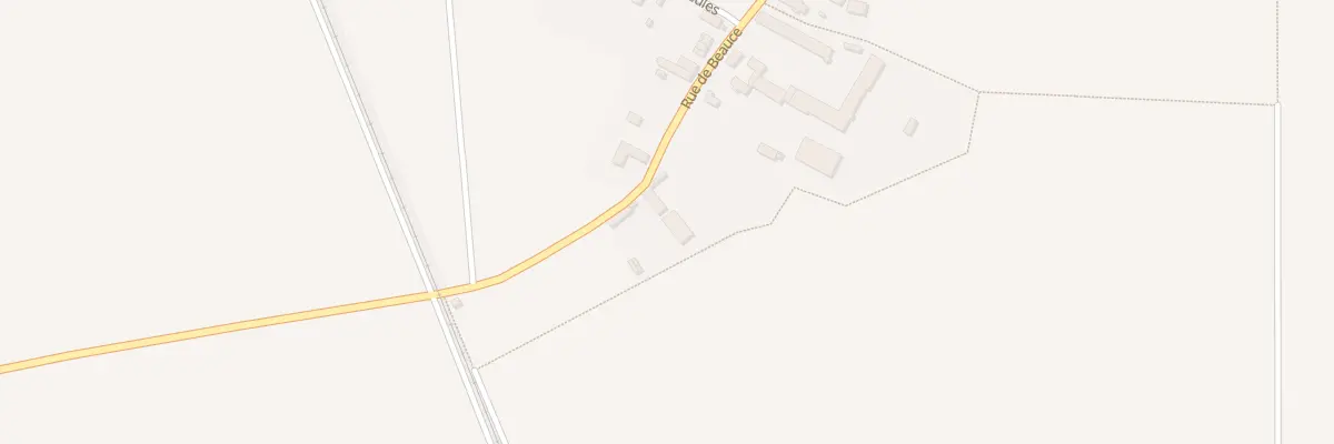 Plan du 11 Rue de Beauce à Beauvilliers