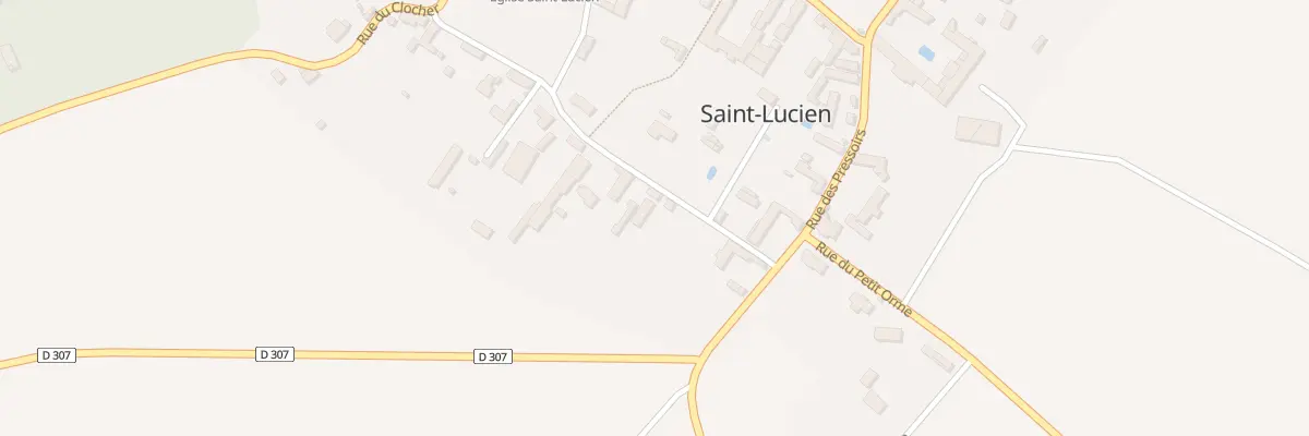 Plan du 3 Rue du Presbytere à Saint-Lucien
