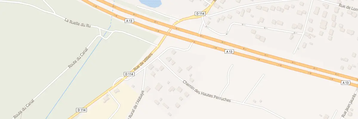 Plan du 87 Rue de Villiers à Rosny-sur-Seine