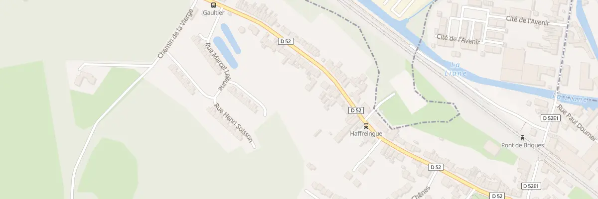 Plan du 55B Rue Haffreingue à Saint-Étienne-au-Mont