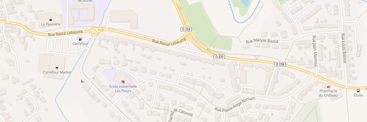 Plan du 59 Rue Raoul Lebeurre à Wimille
