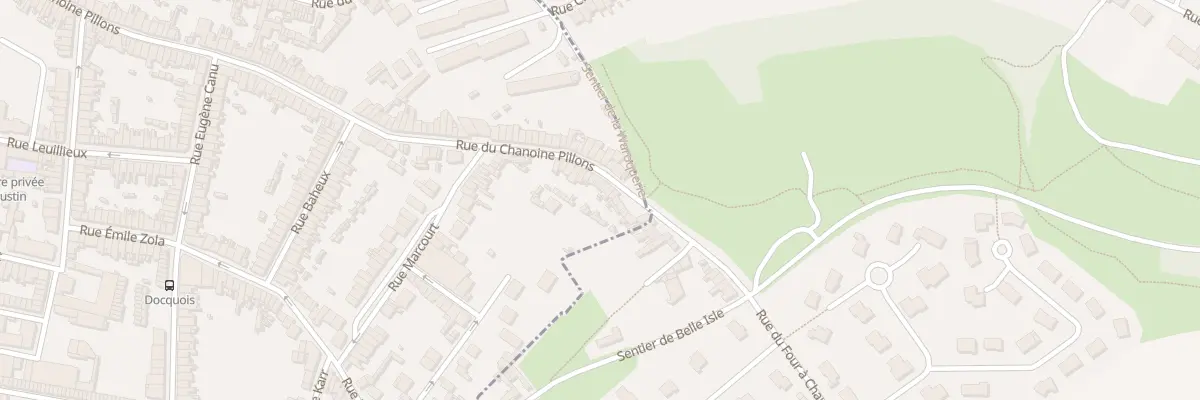 Plan du 174 Rue du Chanoine Pillons à Boulogne-sur-Mer