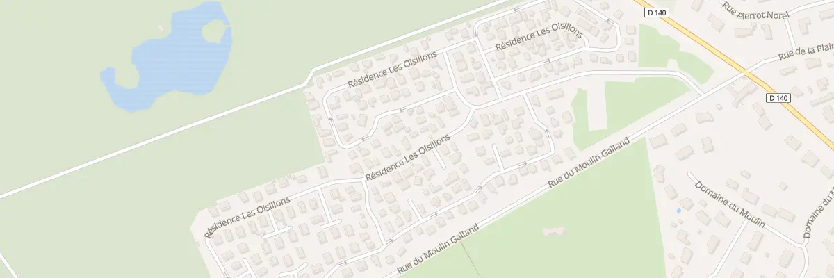 Plan du 280 Res Les Oisillons Rue Moulin G à Rang-du-Fliers
