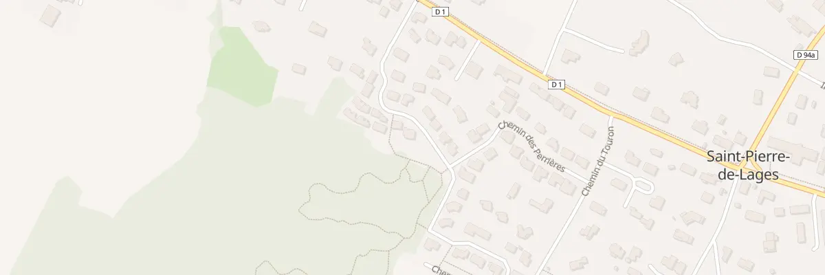Plan du 3 Che des Perrieres à Saint-Pierre-de-Lages
