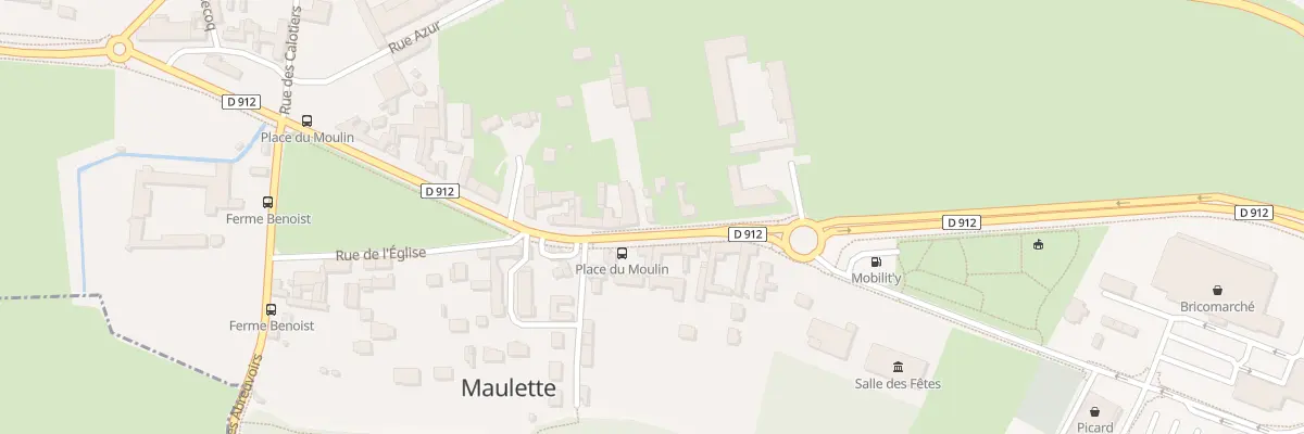Plan du 31 Av Gerard Annel à Maulette