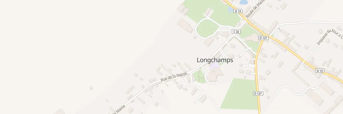 Plan du 95 Rue de la Mairie à Longchamps