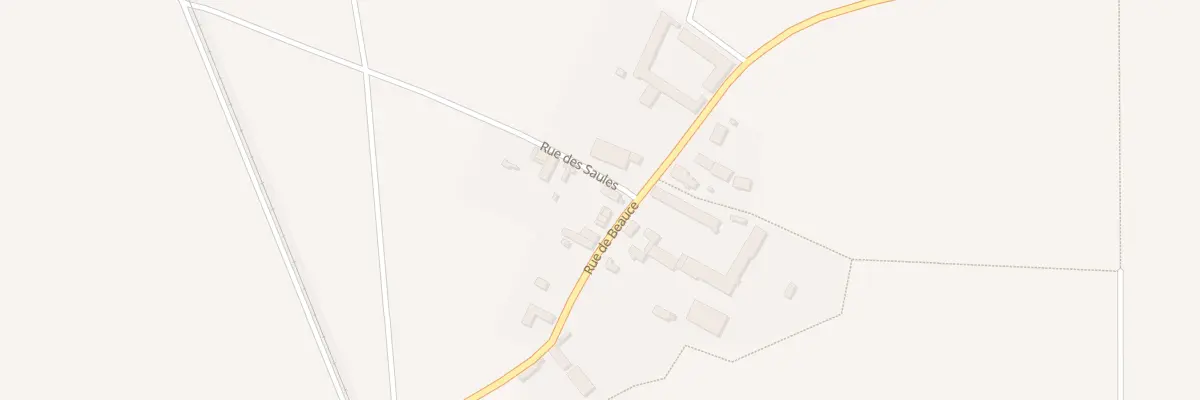 Plan du 4 Rue de Beauce à Beauvilliers