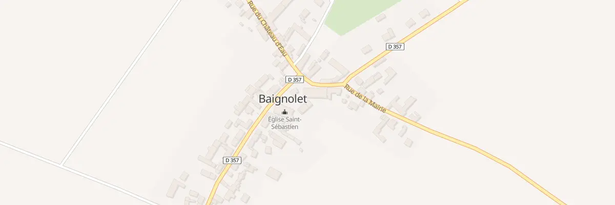 Plan du 1 Rue de l’Eglise A Baignolet à Éole-en-Beauce