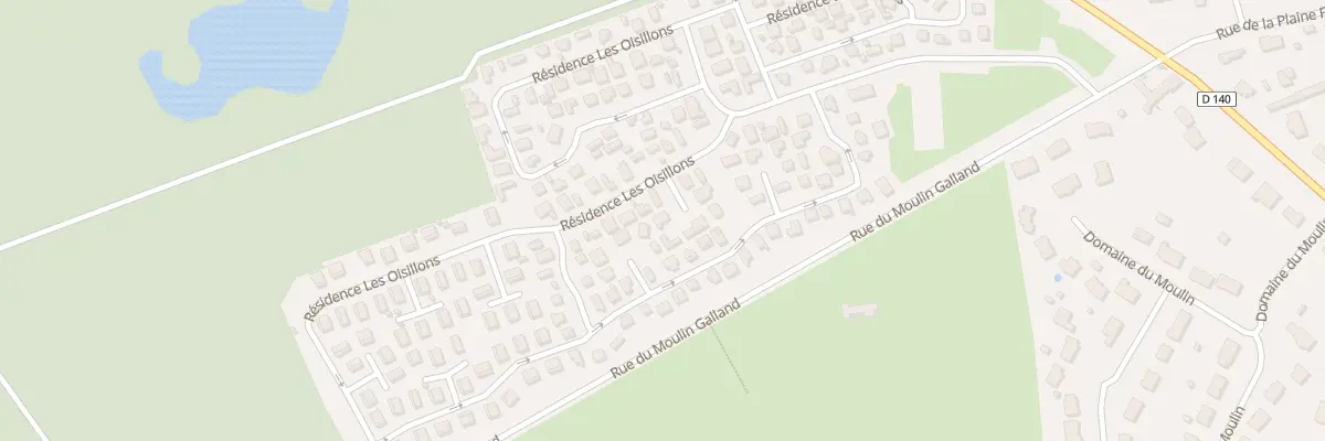 Plan du 255 Res Les Oisillons Rue Moulin G à Rang-du-Fliers
