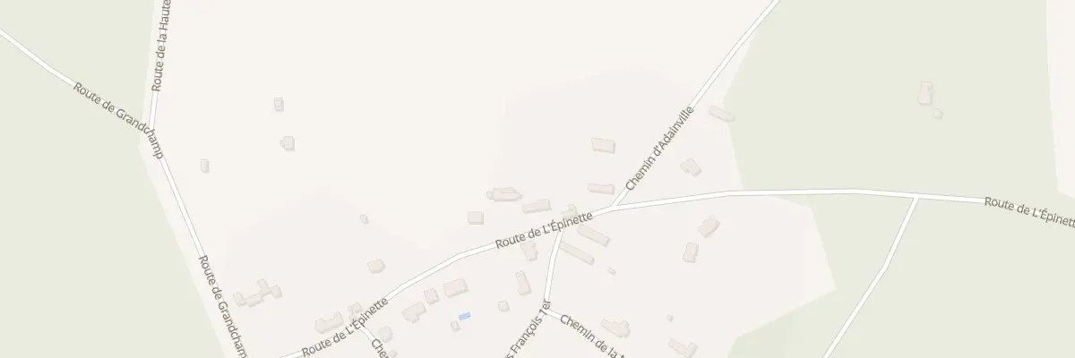Plan du 11 Rte de l’Epinette à La Hauteville