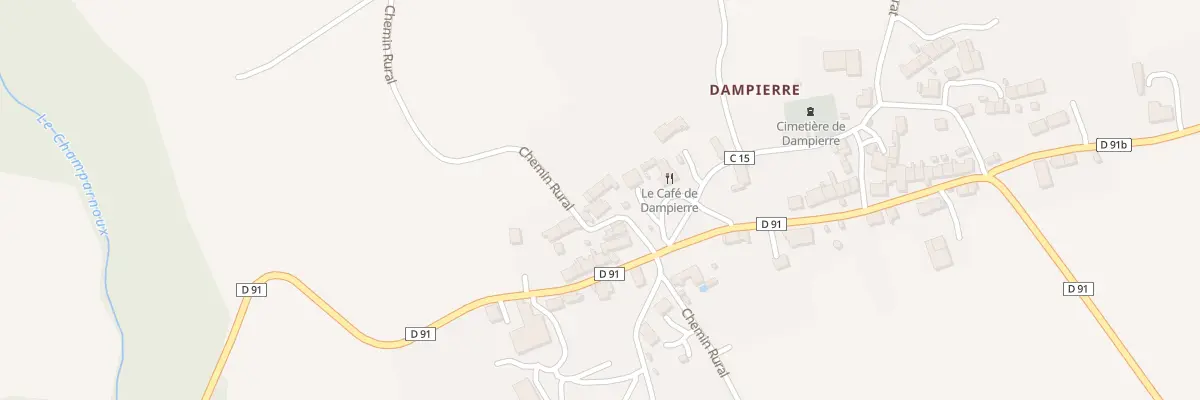 Plan du 5111 Dampierre à Gargilesse-Dampierre